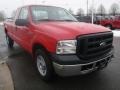 2007 Red Clearcoat Ford F250 Super Duty XL SuperCab  photo #7