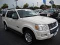 2008 White Suede Ford Explorer XLT  photo #4
