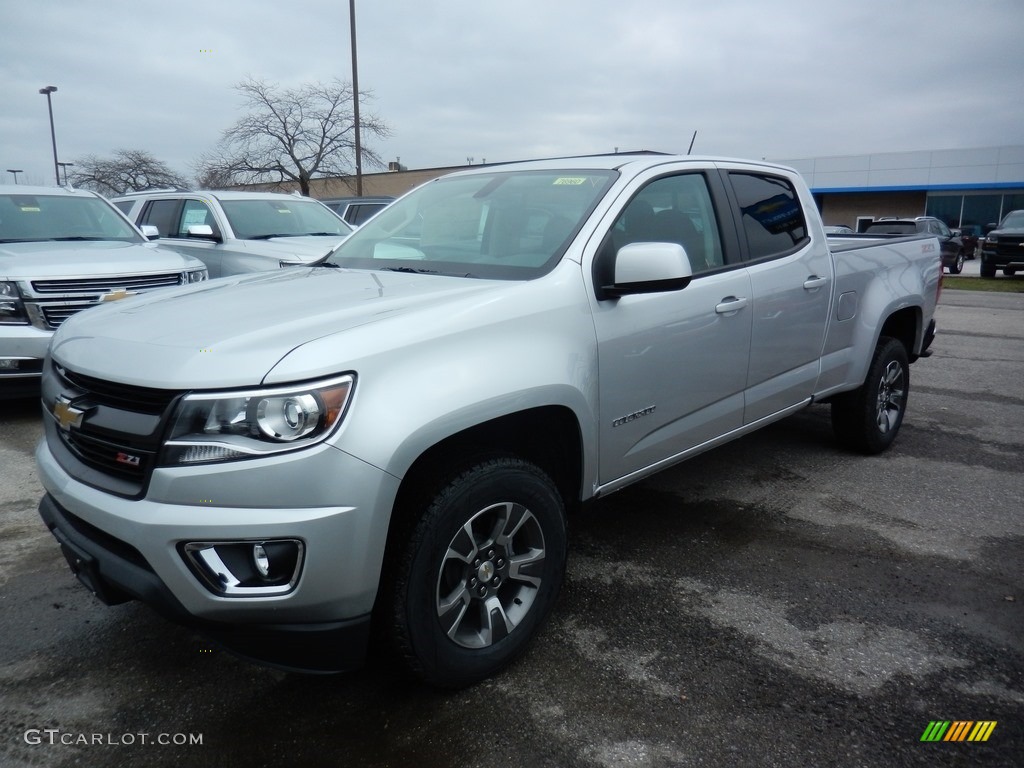 2020 Colorado Z71 Crew Cab 4x4 - Silver Ice Metallic / Ash Gray/Jet Black photo #1