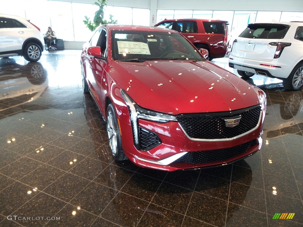 2020 CT4 Sport AWD - Red Obsession Tintcoat / Sangria/Jet Black photo #1