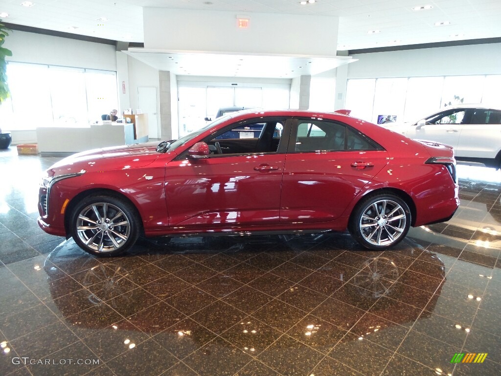 Red Obsession Tintcoat 2020 Cadillac CT4 Sport AWD Exterior Photo #137703457