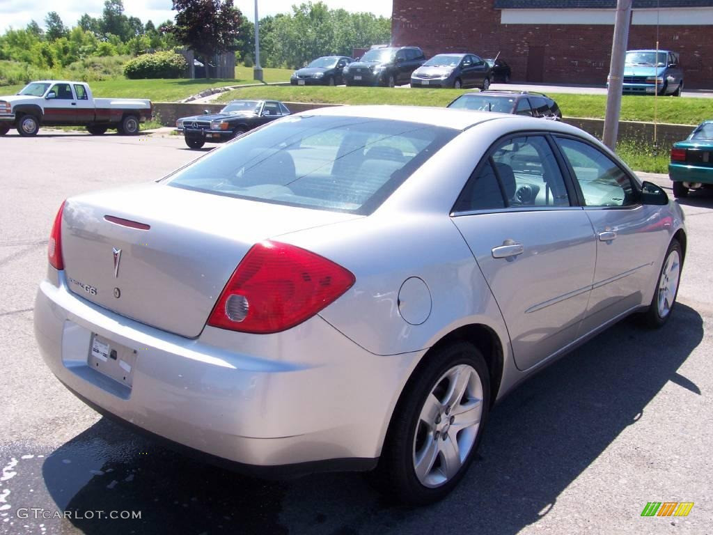 2008 G6 Sedan - Liquid Silver Metallic / Ebony Black photo #10