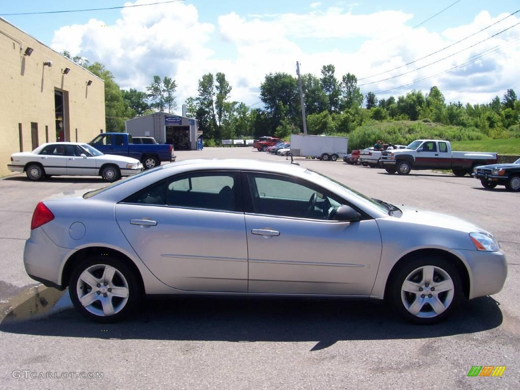 2008 G6 Sedan - Liquid Silver Metallic / Ebony Black photo #11