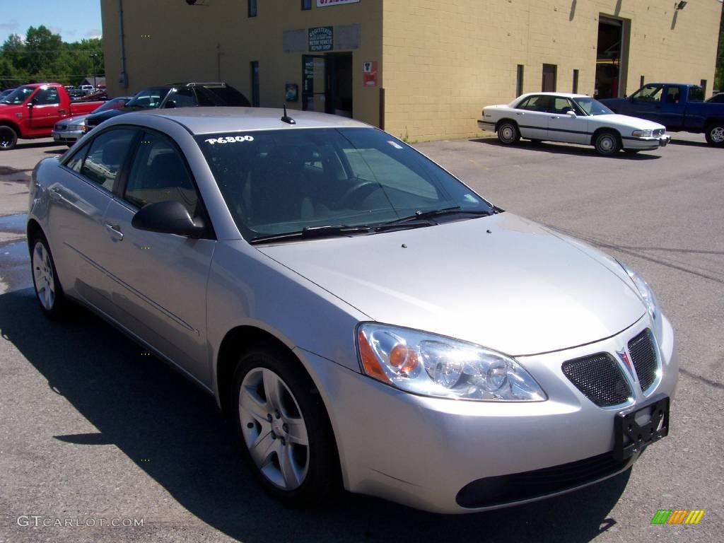 2008 G6 Sedan - Liquid Silver Metallic / Ebony Black photo #12