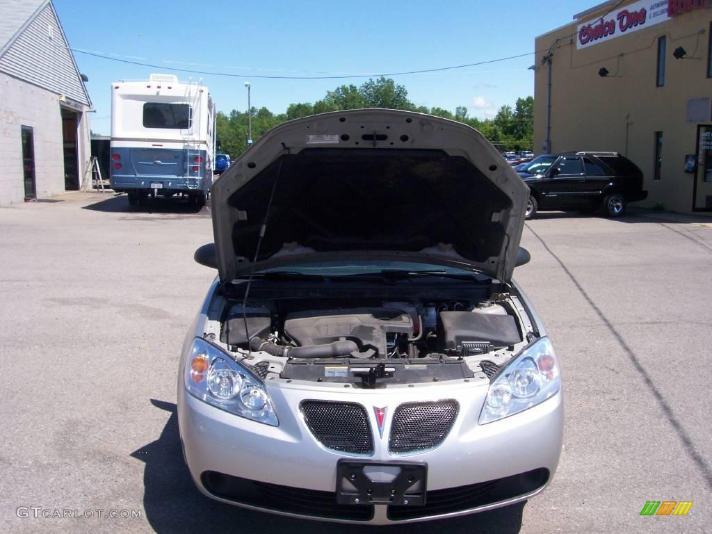 2008 G6 Sedan - Liquid Silver Metallic / Ebony Black photo #14