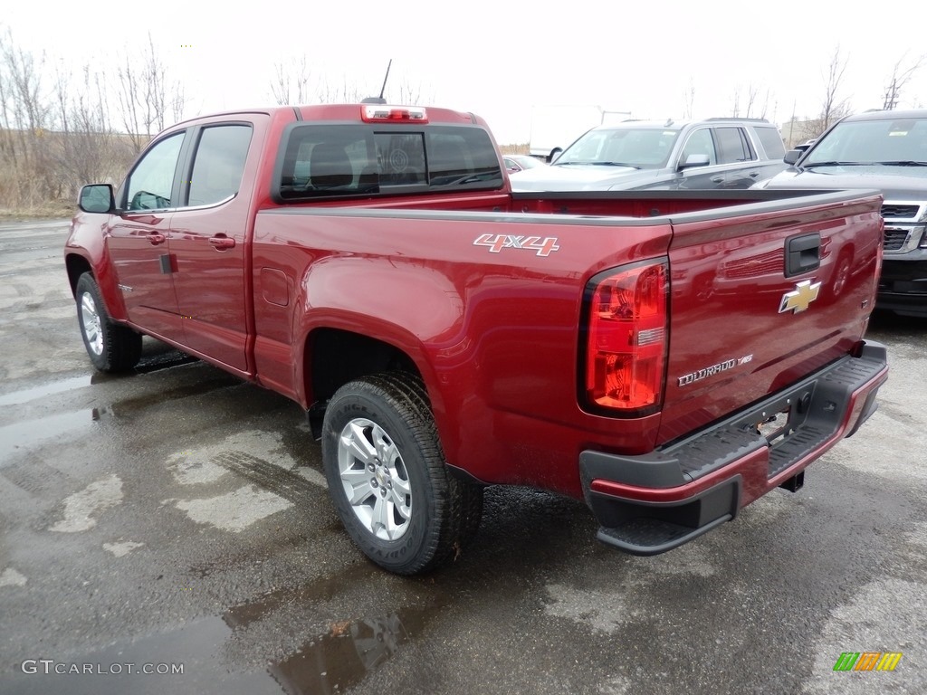 2020 Colorado LT Crew Cab 4x4 - Cajun Red Tintcoat / Jet Black photo #5
