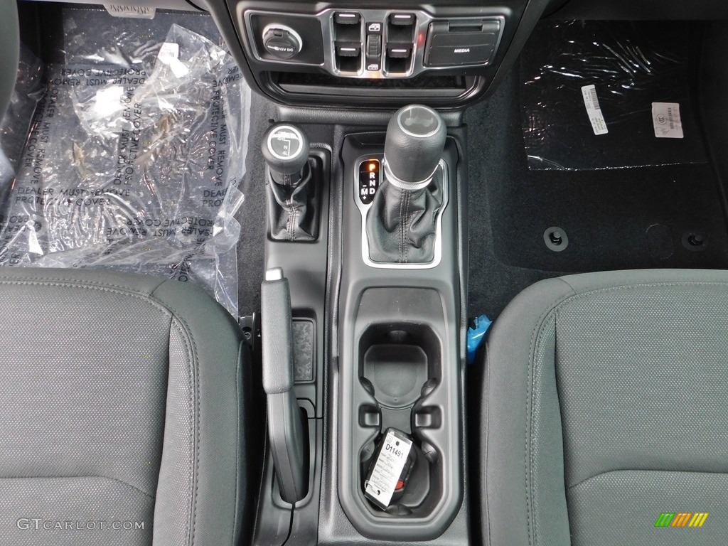 2020 Wrangler Unlimited Sport 4x4 - Ocean Blue Metallic / Black photo #16