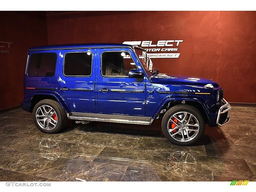 Brilliant Blue Metallic 2020 Mercedes-Benz G 63 AMG Exterior Photo #137709319