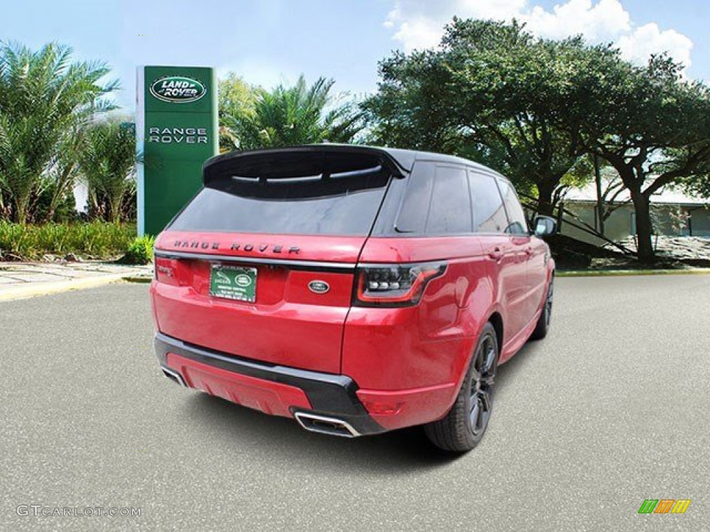 2020 Range Rover Sport HST - Firenze Red Metallic / Ebony/Ebony photo #2