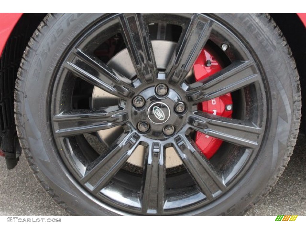 2020 Range Rover Sport HST - Firenze Red Metallic / Ebony/Ebony photo #9