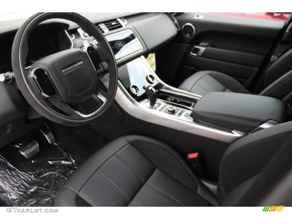 2020 Range Rover Sport HST - Indus Silver Metallic / Ebony/Ebony photo #11