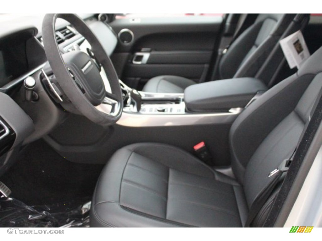 2020 Range Rover Sport HST - Indus Silver Metallic / Ebony/Ebony photo #12