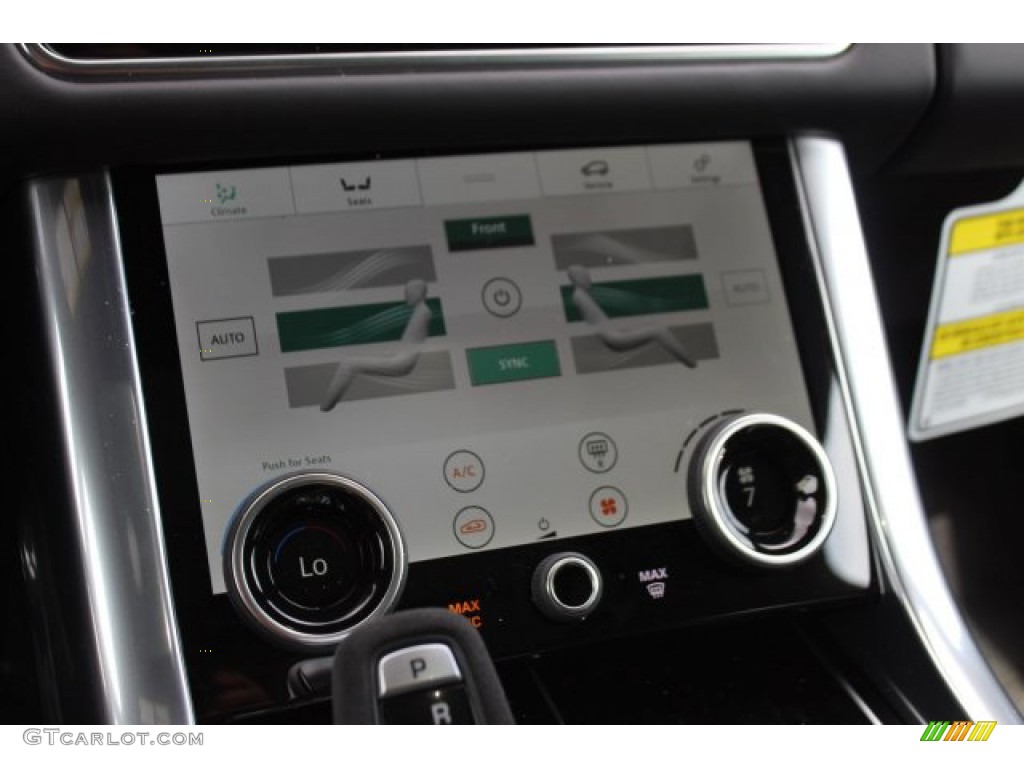 2020 Range Rover Sport HST - Indus Silver Metallic / Ebony/Ebony photo #15