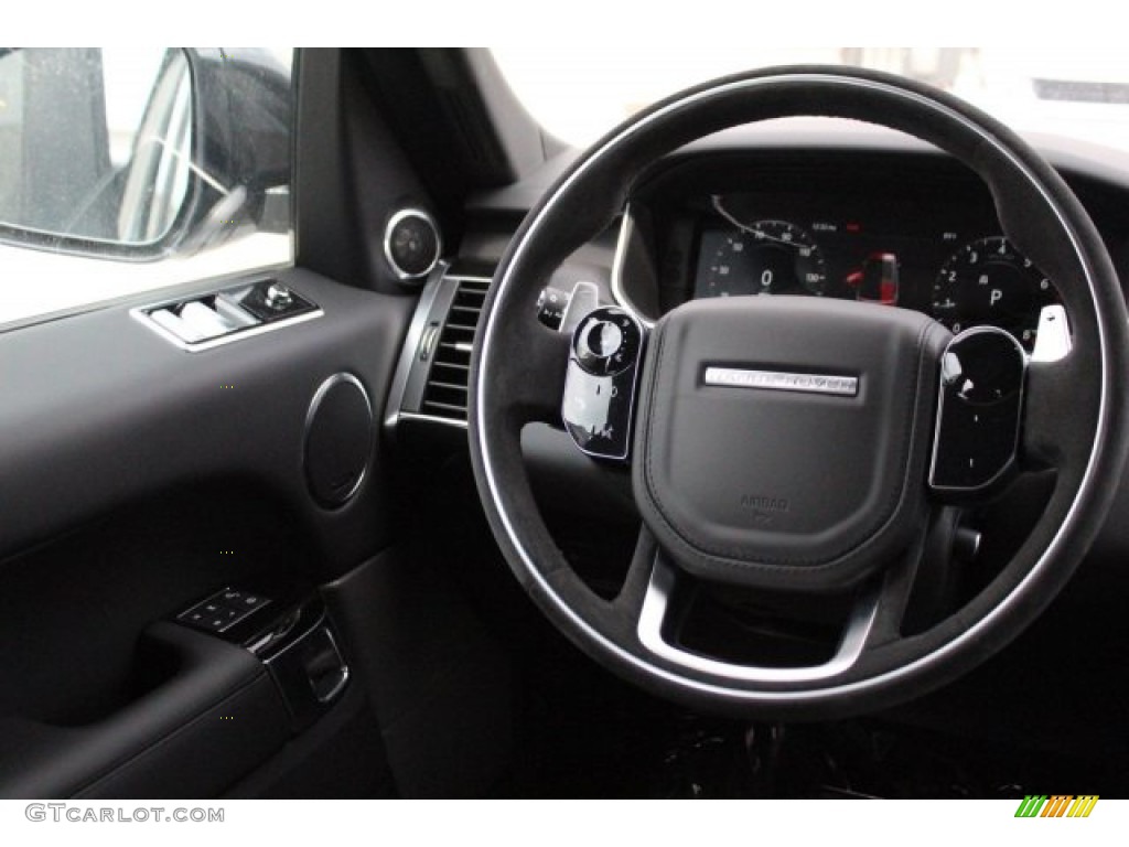 2020 Range Rover Sport HST - Indus Silver Metallic / Ebony/Ebony photo #26