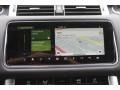 Navigation of 2020 Range Rover Sport HST