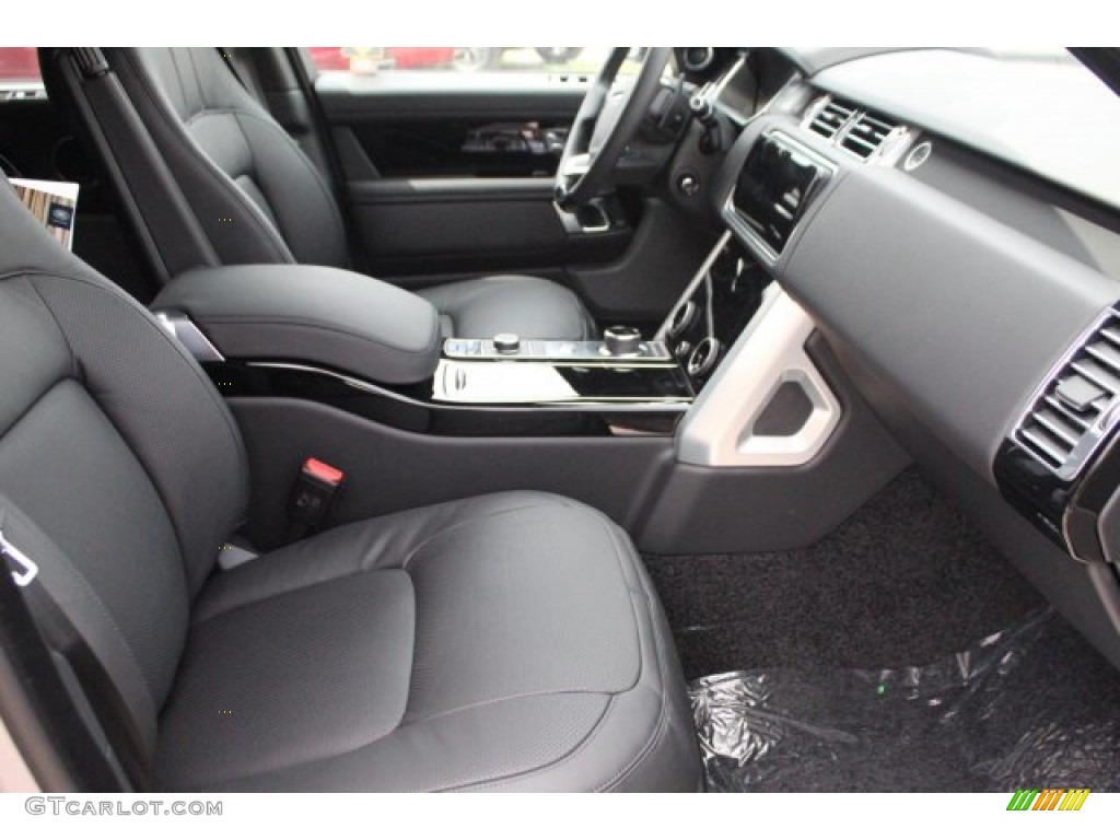 2020 Range Rover Supercharged LWB - Eiger Gray Metallic / Ebony photo #3