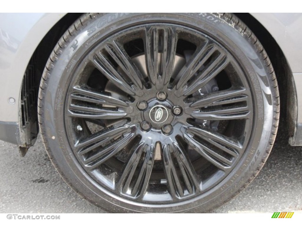 2020 Range Rover Supercharged LWB - Eiger Gray Metallic / Ebony photo #9