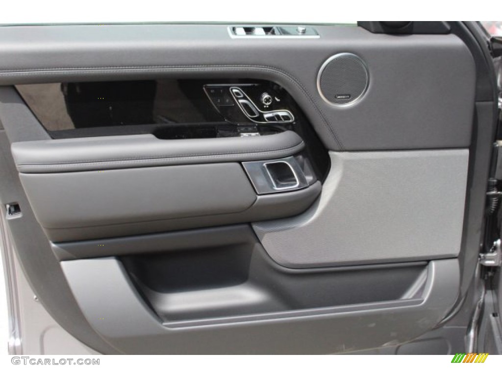 2020 Range Rover Supercharged LWB - Eiger Gray Metallic / Ebony photo #10