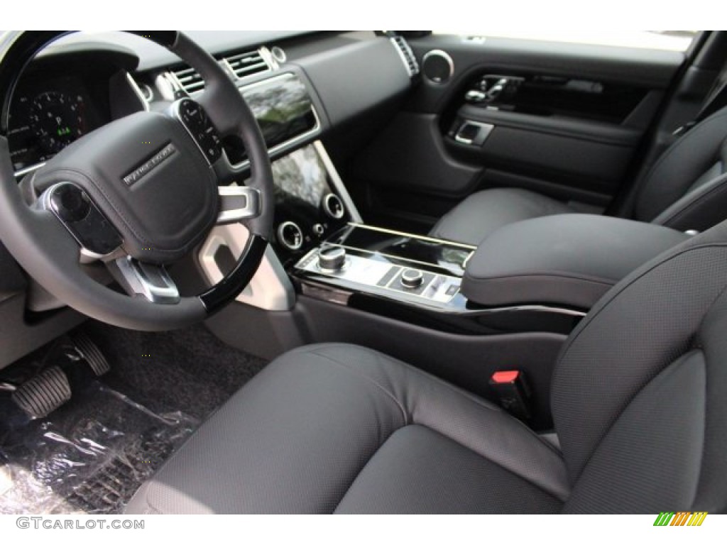 2020 Range Rover Supercharged LWB - Eiger Gray Metallic / Ebony photo #12
