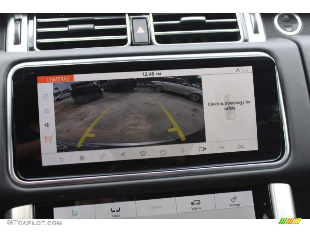 2020 Range Rover Supercharged LWB - Eiger Gray Metallic / Ebony photo #15