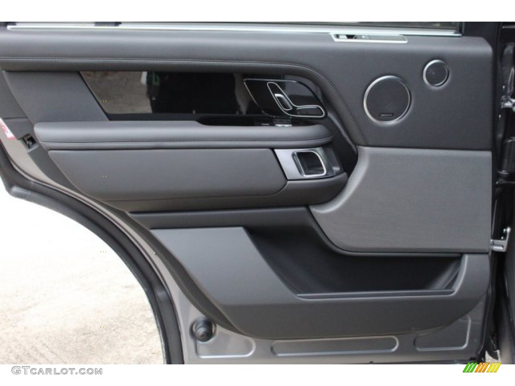 2020 Range Rover Supercharged LWB - Eiger Gray Metallic / Ebony photo #23
