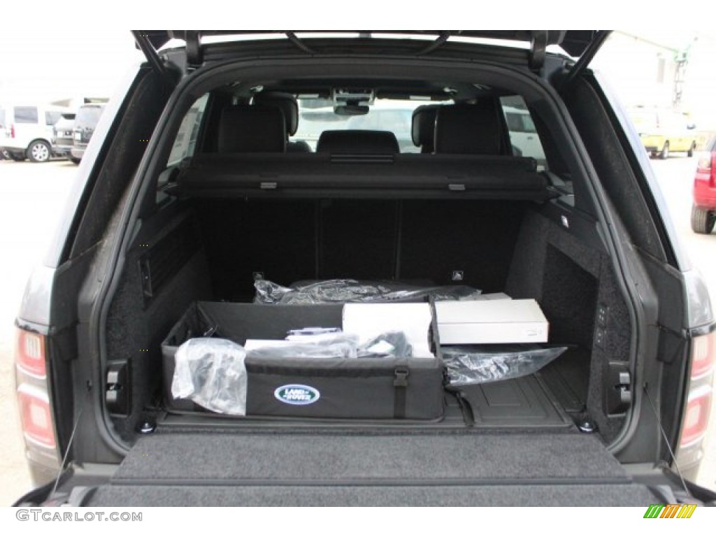 2020 Range Rover Supercharged LWB - Eiger Gray Metallic / Ebony photo #28