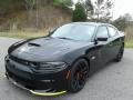 2020 Pitch Black Dodge Charger Scat Pack  photo #2