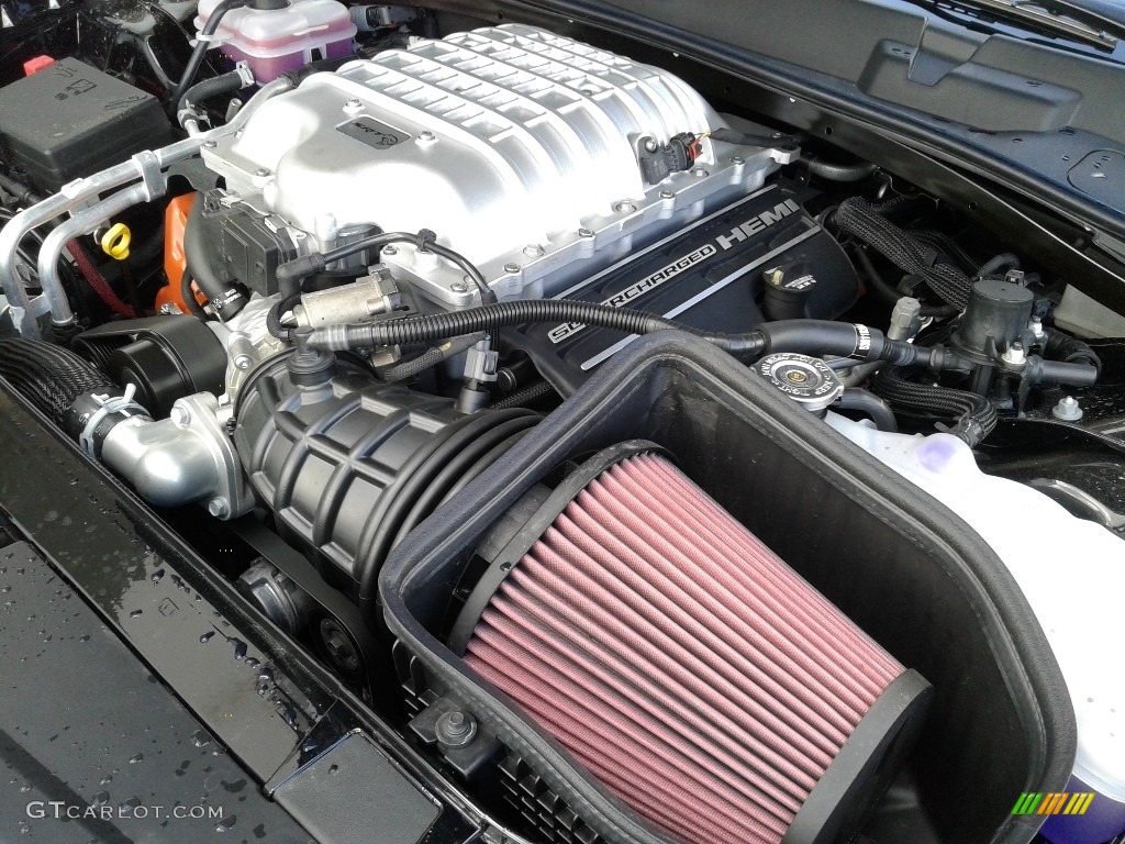 2020 Dodge Challenger SRT Hellcat Widebody 6.2 Liter Supercharged HEMI OHV 16-Valve VVT V8 Engine Photo #137719584