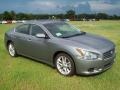 Precision Gray Metallic 2009 Nissan Maxima 3.5 S Exterior