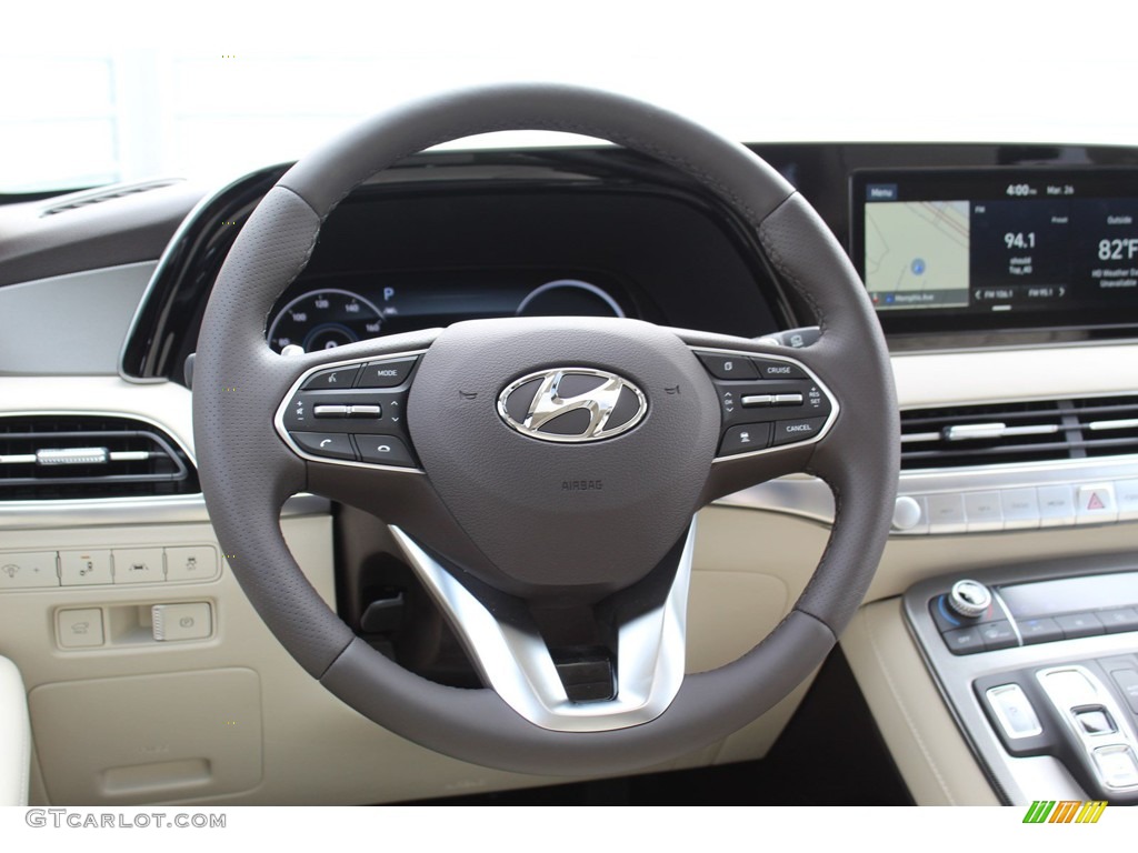 2020 Palisade Limited - Steel Graphite / Dark Brown/Beige photo #23