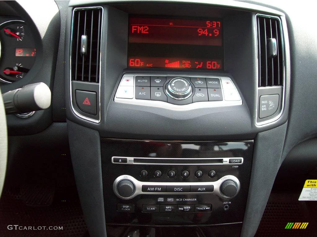 2009 Nissan Maxima 3.5 S Controls Photo #13772924