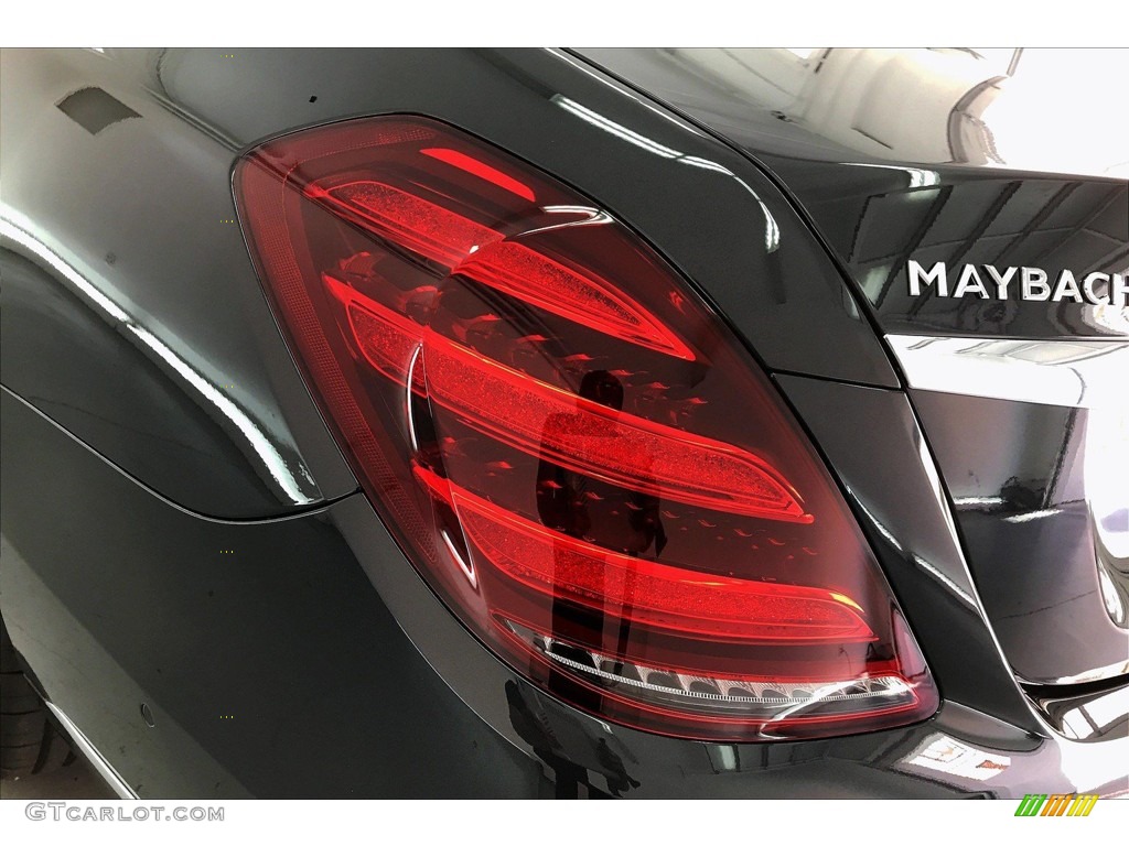 2020 S Maybach S650 - Magnetite Black Metallic / Porcelain/Black photo #26