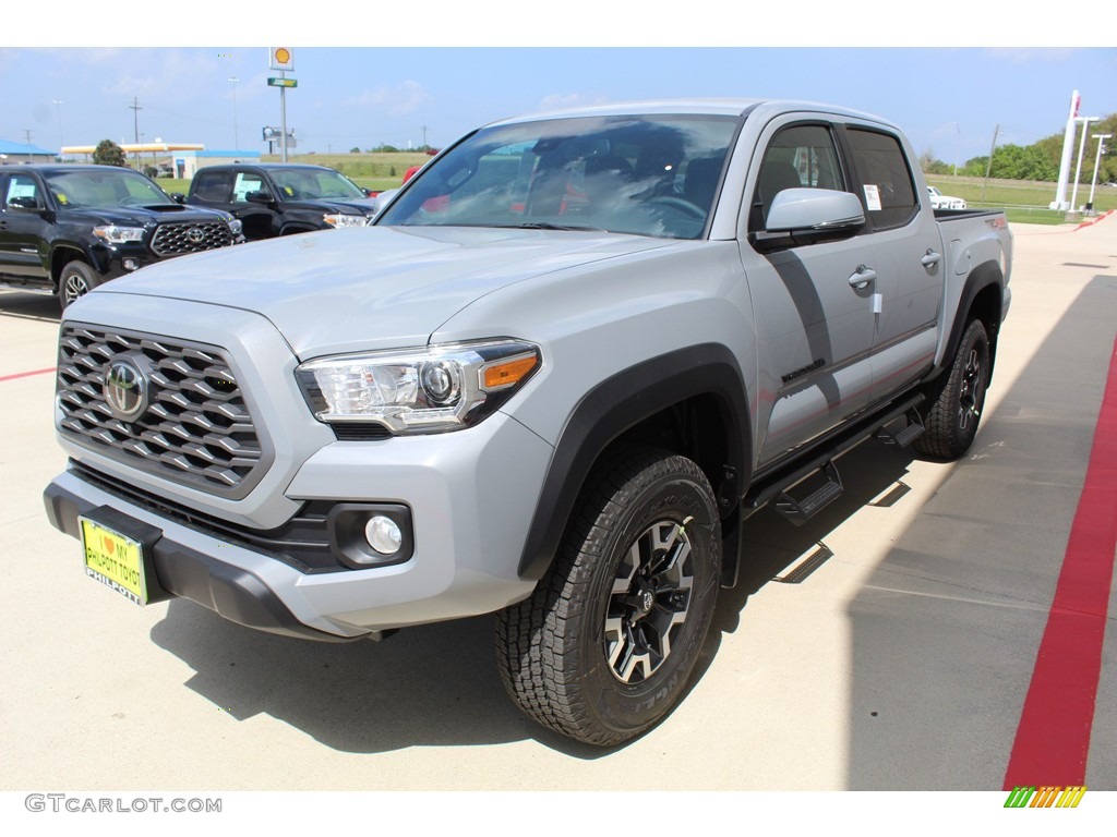 2020 Tacoma TRD Off Road Double Cab 4x4 - Cement / TRD Cement/Black photo #4