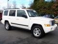 2007 Stone White Jeep Commander Sport  photo #9