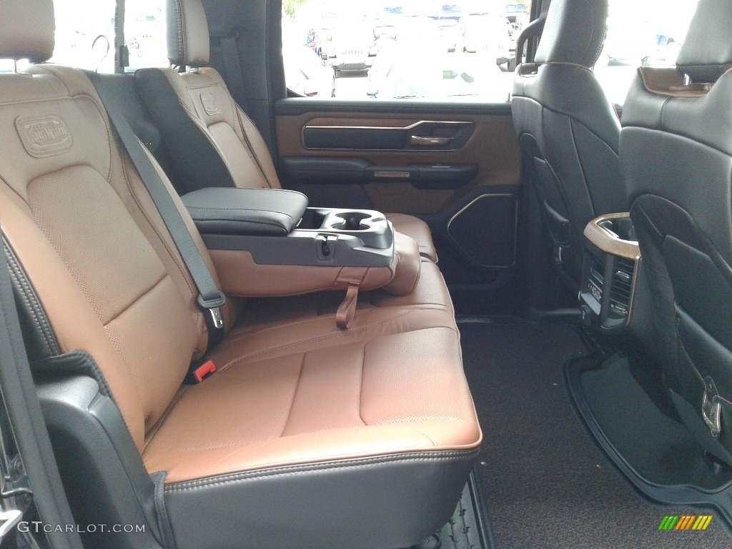 2020 1500 Longhorn Crew Cab 4x4 - Diamond Black Crystal Pearl / New Saddle/Black photo #21