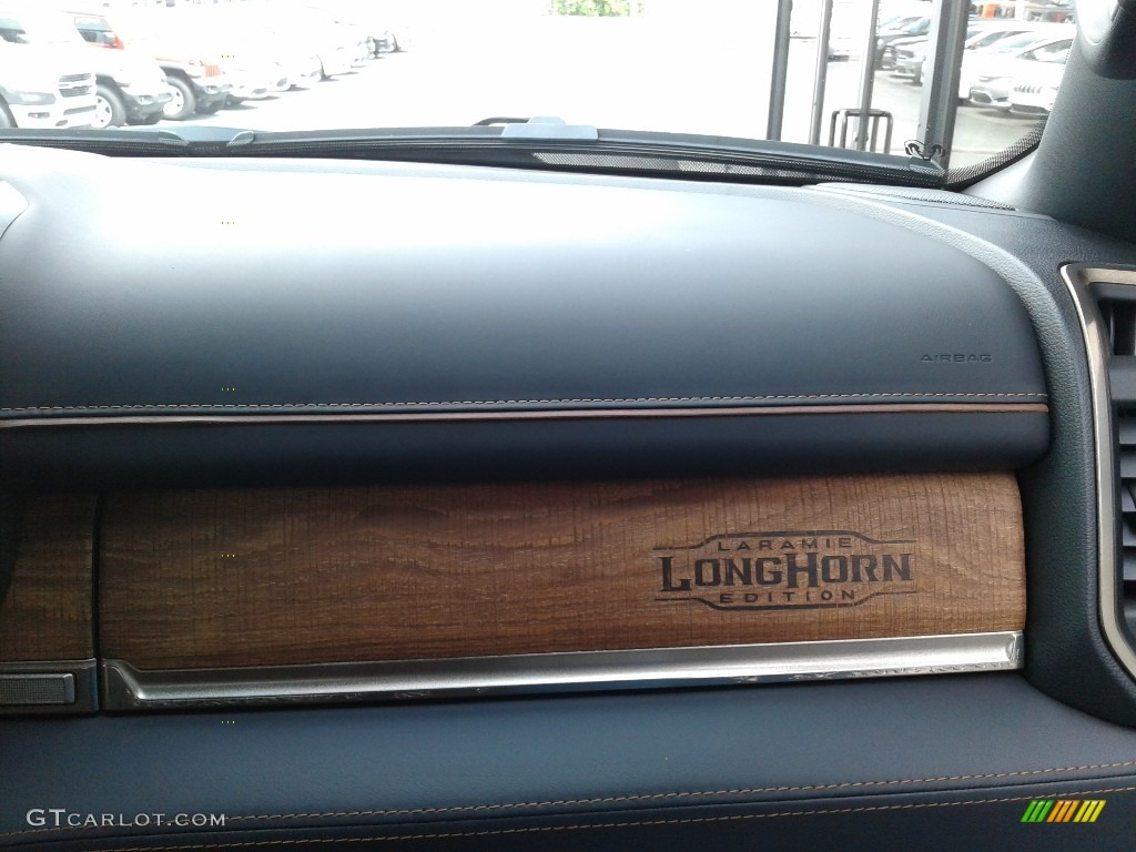 2020 1500 Longhorn Crew Cab 4x4 - Diamond Black Crystal Pearl / New Saddle/Black photo #23