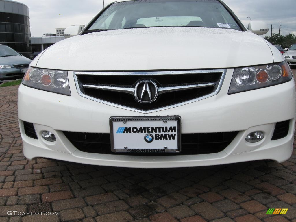 2008 TSX Sedan - Premium White Pearl / Ebony photo #3