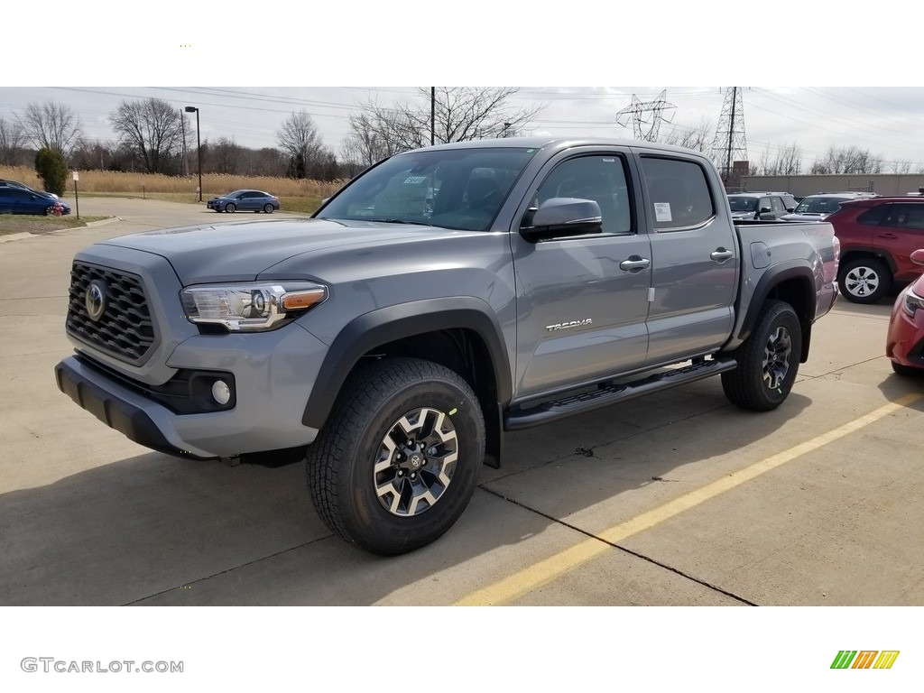 2020 Tacoma TRD Off Road Double Cab 4x4 - Cement / TRD Cement/Black photo #1