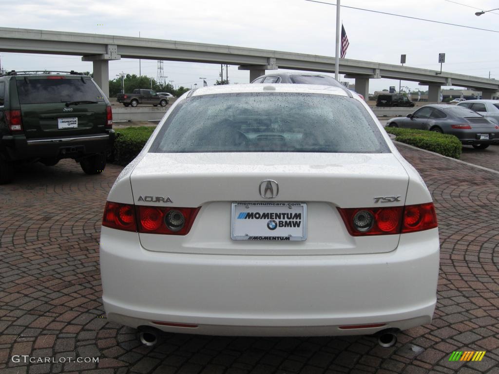 2008 TSX Sedan - Premium White Pearl / Ebony photo #7