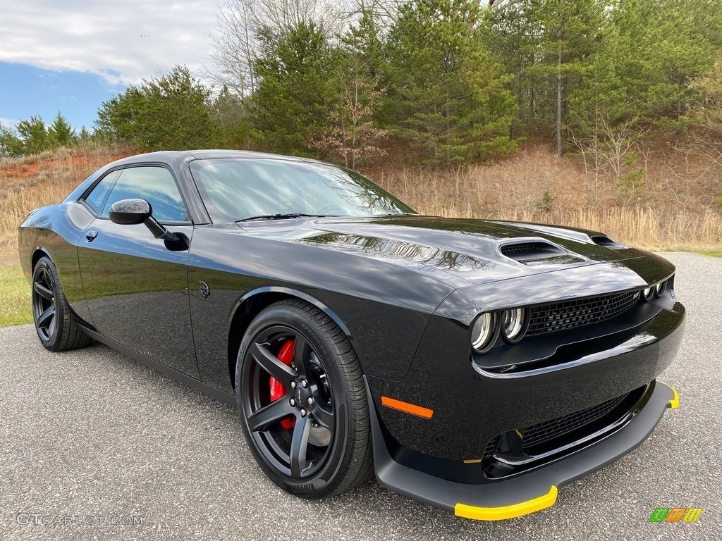 Pitch Black 2020 Dodge Challenger SRT Hellcat Redeye Exterior Photo #137739567