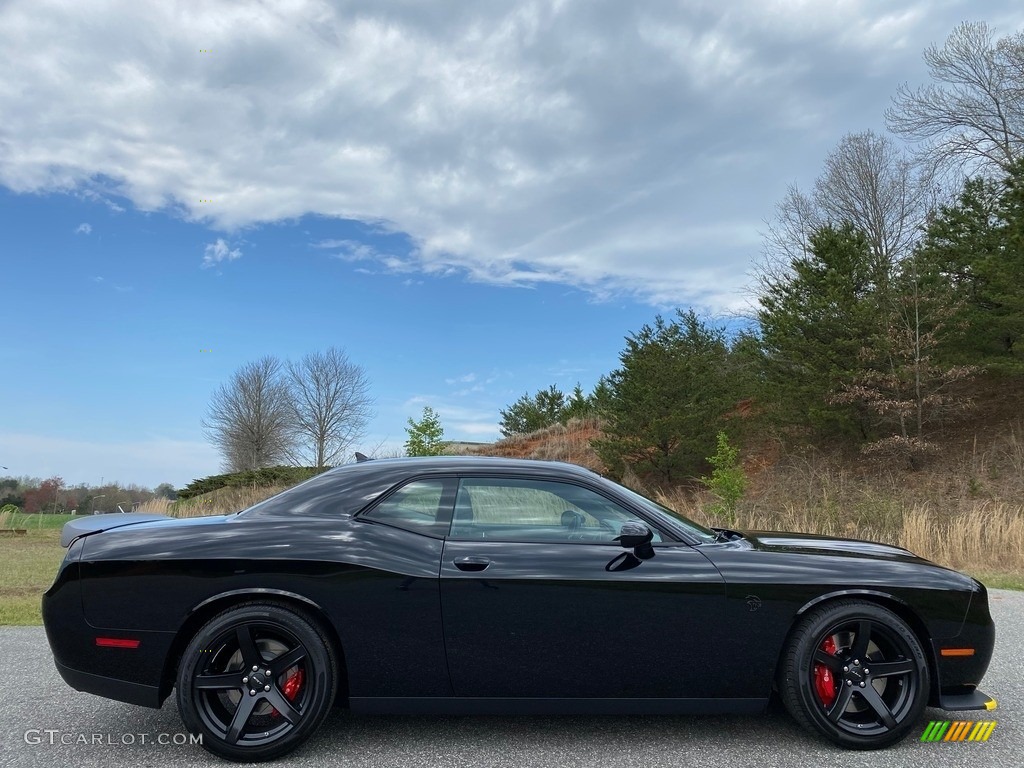 2020 Challenger SRT Hellcat Redeye - Pitch Black / Black photo #5