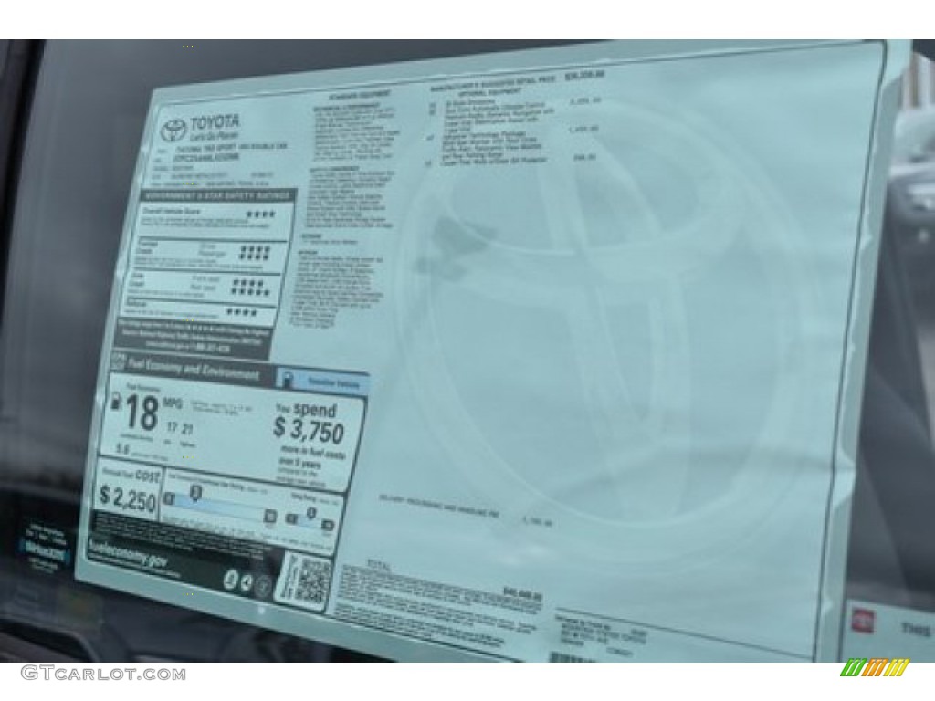 2020 Tacoma TRD Sport Double Cab 4x4 - Silver Sky Metallic / TRD Cement/Black photo #3