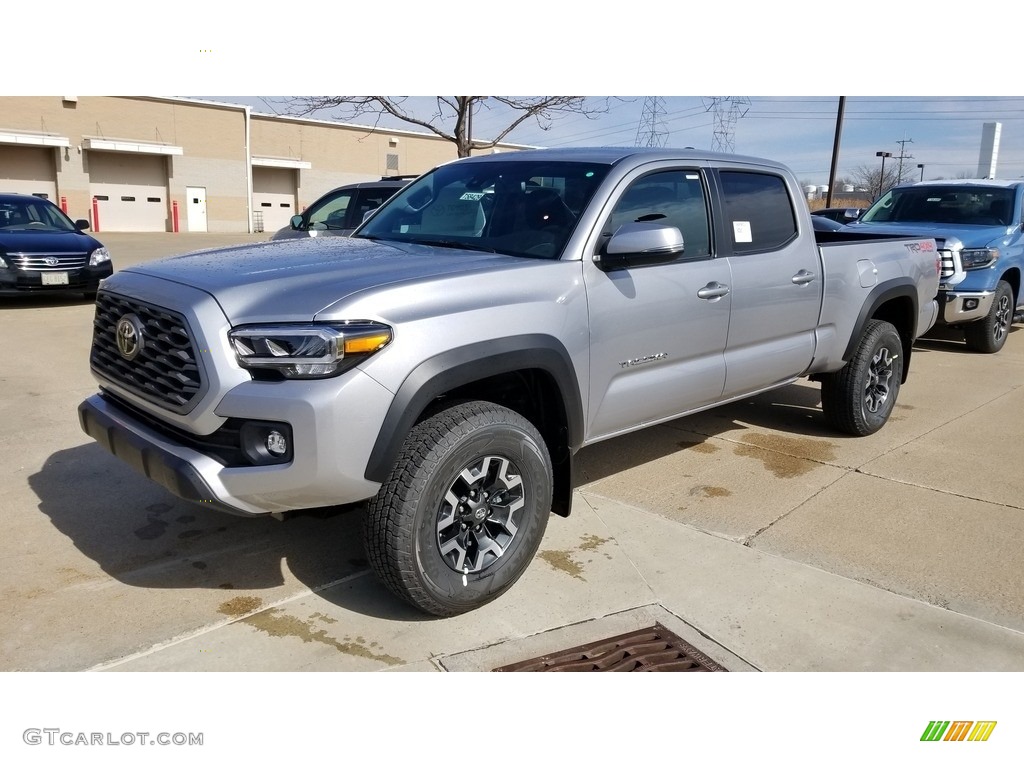 Silver Sky Metallic 2020 Toyota Tacoma TRD Off Road Double Cab 4x4 Exterior Photo #137756733