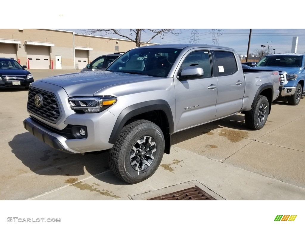 2020 Tacoma TRD Off Road Double Cab 4x4 - Silver Sky Metallic / TRD Cement/Black photo #1