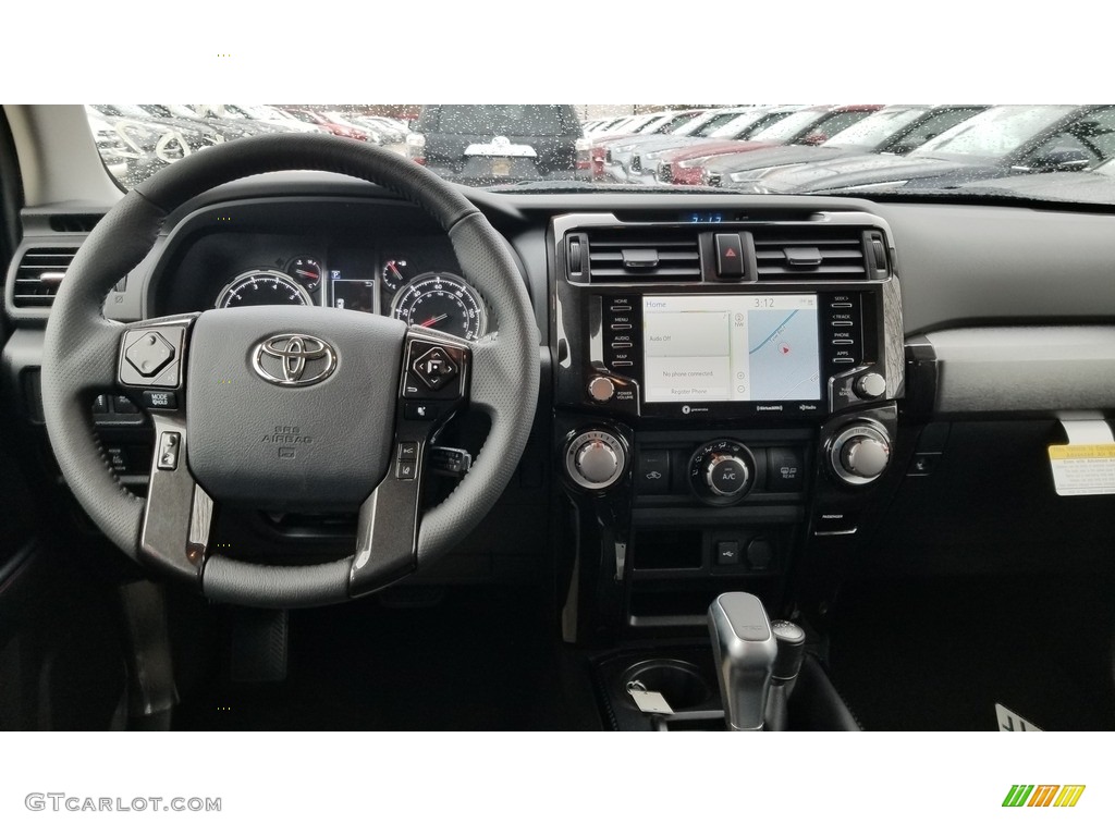 2020 Toyota 4Runner TRD Off-Road Premium 4x4 Black Dashboard Photo #137756916