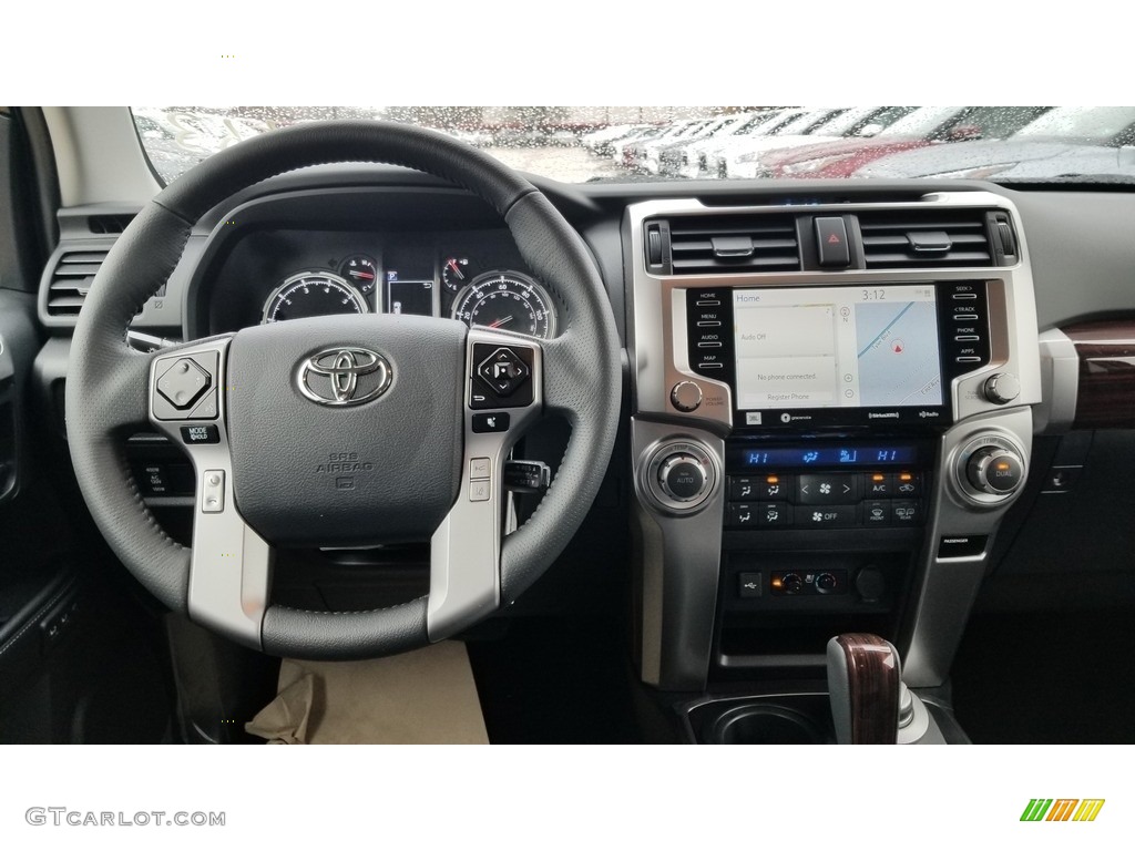 2020 Toyota 4Runner Limited 4x4 Black Dashboard Photo #137769608