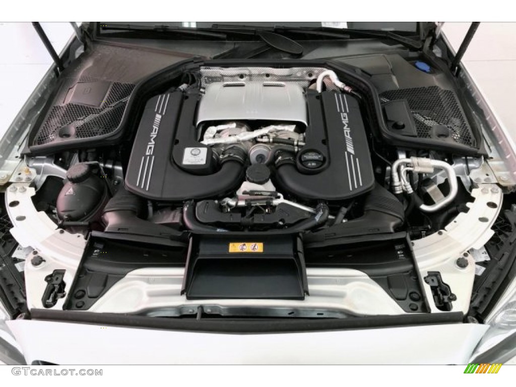 2020 Mercedes-Benz C AMG 63 Sedan 4.0 Liter AMG biturbo DOHC 32-Valve VVT V8 Engine Photo #137773151