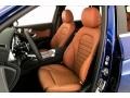 2020 Mercedes-Benz GLC AMG Saddle Brown/Black Interior Front Seat Photo