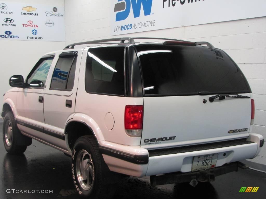 1995 Blazer LT 4x4 - White / Ebony photo #6