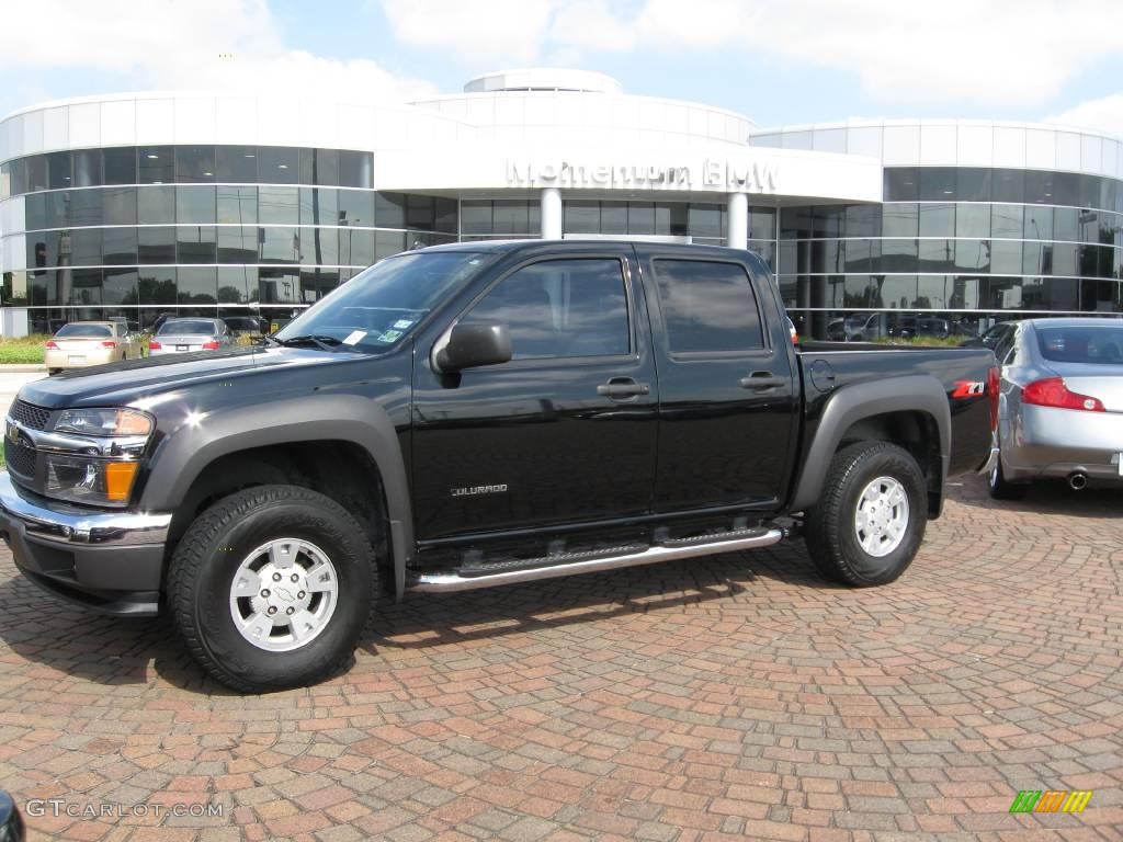 Black Chevrolet Colorado